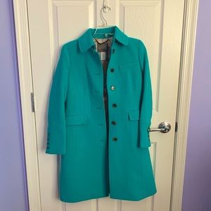 J.crew Teal Insulated Jacket